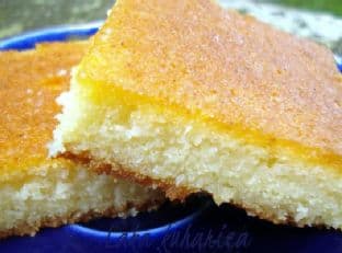 Cake with wine and olive oil