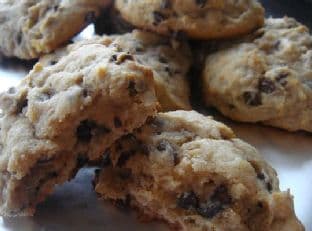 Chocolate Chip Peanut Butter Banana Cookies