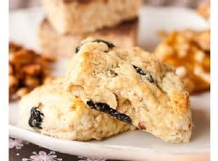 Dried Cherry-Almond Scones