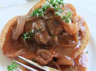 French Onion Salisbury Steak
