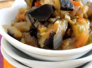 La Nonna's Sweet and Sour Eggplant Dip