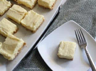 Creamy Lime Pie Square Bites