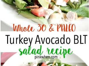 Turkey Avocado BLT Salad