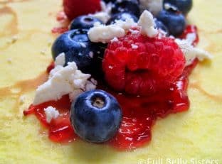 Red, White & Blue Crepes: Happy July 4th! @driscollsberry